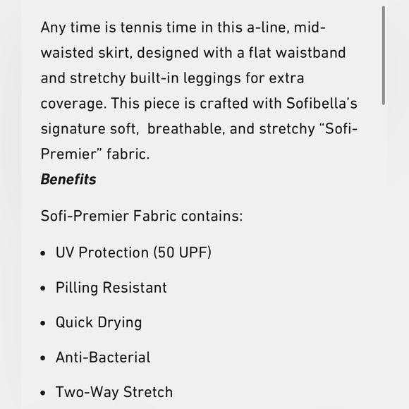 Abraza Skort NWT XL grey - Picture 11 of 12